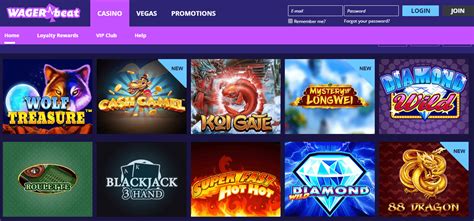 wager beat sign in.